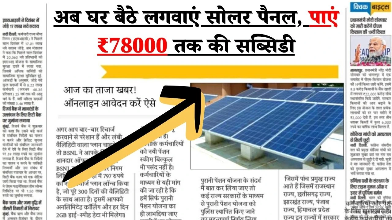 PM Surya Ghar Yojana